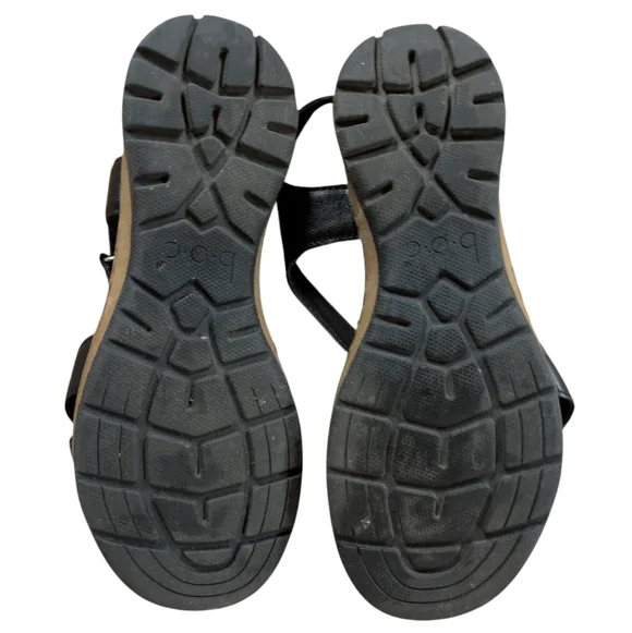 B.O.C Camelia Black Flat Slingback Sandals Size 7 - Picture 7 of 11